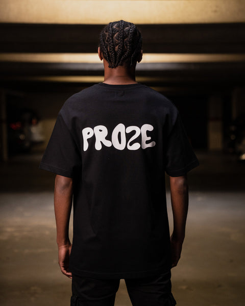 T-shirt Proze Studios Fluffy Sunday Noir